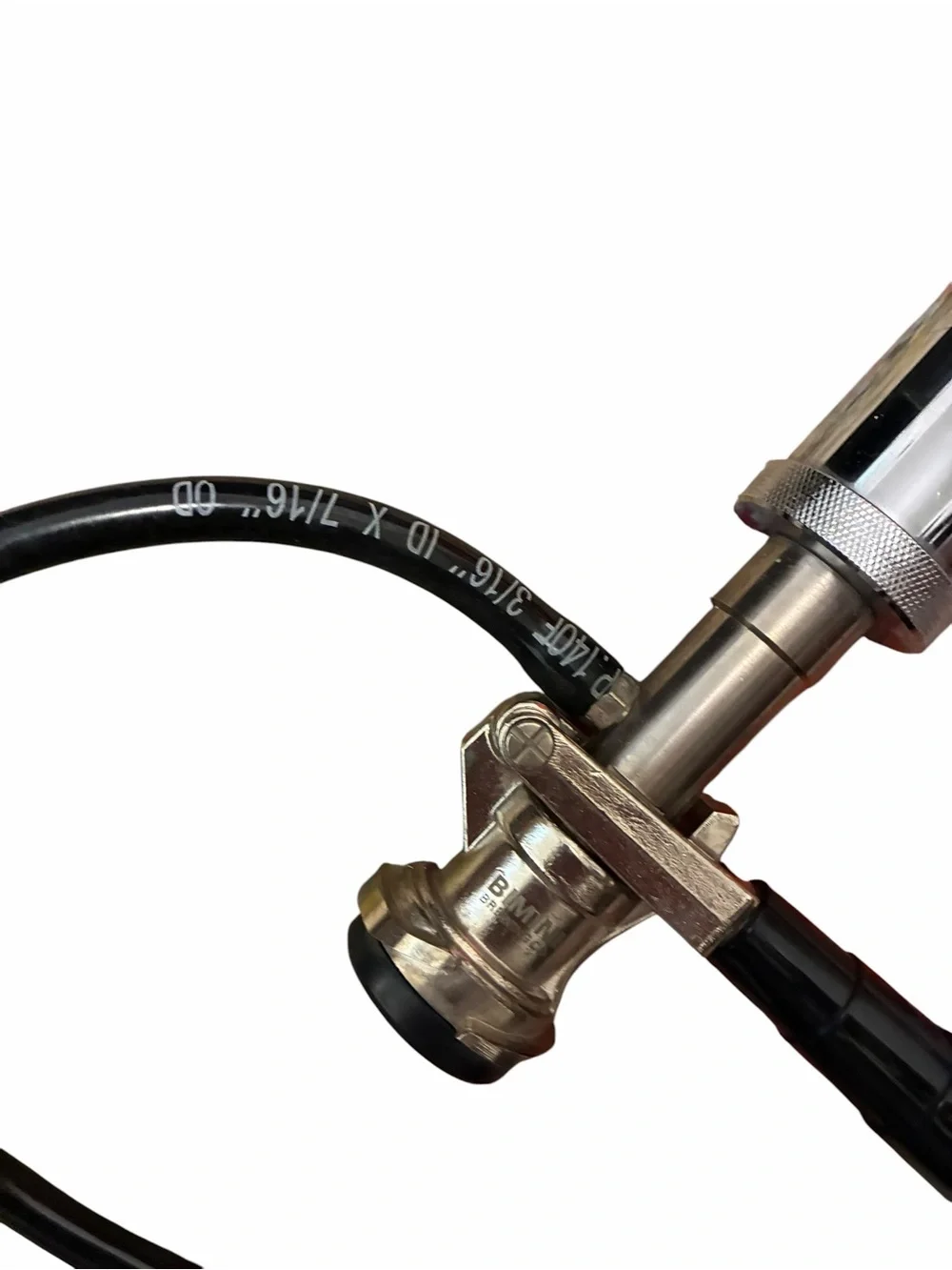 BIMINI Brewing Beer Keg Party Pump D System Lever Coupler Superflex PVC Tubing